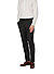 Hose Jim, Regular Fit, Schurwolle, dunkelbraun meliert - braun