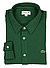 Hemd, Slim Fit, Baumwoll-Piqué, grün - grün