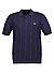 Polo-Shirt, Baumwoll-Strick, navy - navy