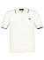 Polo-Shirt, Baumwoll-Strick, silky peach - pfirsich