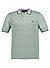 Polo-Shirt, Baumwoll-Strick, salbeigrün - grün