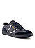Sneaker, Leder, navy - navy