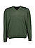 Pullover, Merinowolle waschbar, koralle - moosgrün