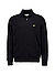 Cardigan, Regular Fit, Bio Baumwolle, schwarz - schwarz