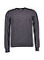 Pullover, Regular Fit, Merinowolle waschbar, dunkelgrau meliert - dunkelgrau