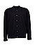 Cardigan, Merinowolle, schwarz - schwarz