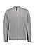 Cardigan, Schurwolle, grau - grau