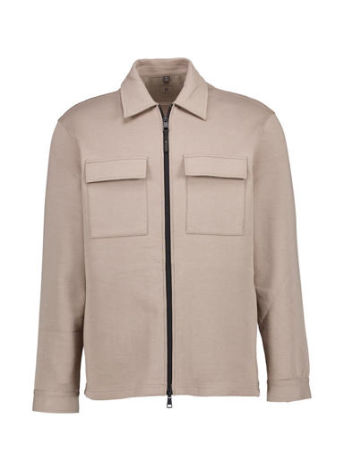 Overshirt, Baumwolle, taupe