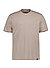 T-Shirt, Regular Fit, Baumwolle, taupe - taupe