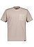 T-Shirt, Regular Fit, Baumwoll-Piqué, taupe - taupe
