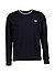 Longsleeve, Baumwolle, dunkelblau - dunkelblau