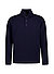 Sweatshirt, Regular Fit, Baumwolle, navy - navy