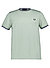 T-Shirt, Baumwolle, salbei - salbei-navy
