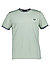 T-Shirt, Baumwolle, salbei - salbei-navy