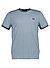 T-Shirt, Baumwolle, blaugrau - blaugrau-navy