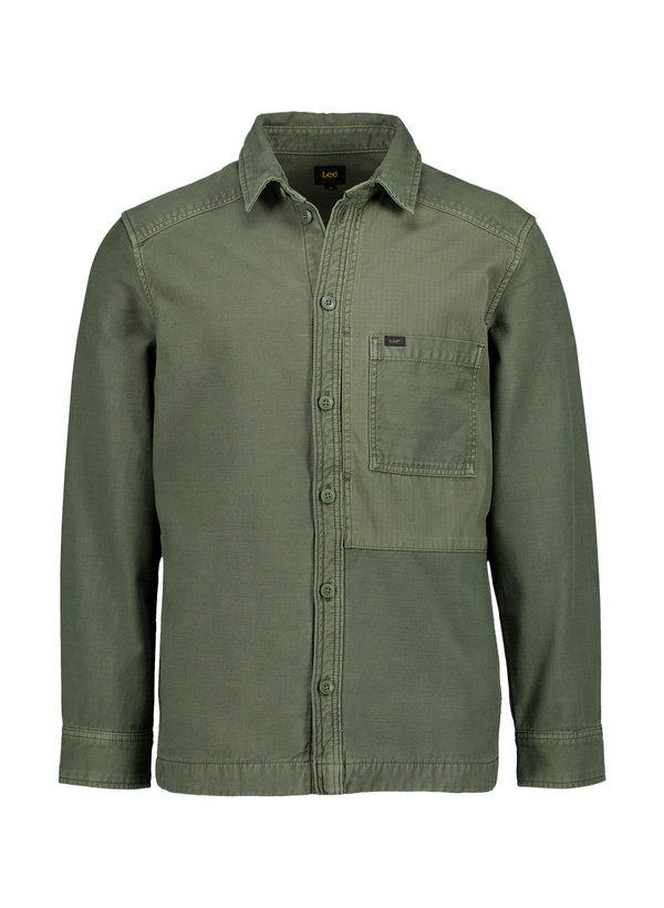 Lee Overshirt Paneled oak moss 112370525