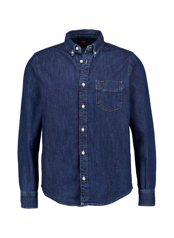 Lee Hemd Button Down mid stone 112370702