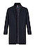 Mantel, Wolle, navy - navy