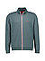 Sweatjacke, Baumwolle, moosgrün meliert - moosgrün