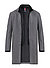 Mantel, Wolle, dunkelgrau - dunkelgrau