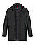 Jacke, Mikrofaser wasserdicht, schwarz - schwarz