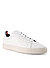 Sneaker, Leder, weiß - weiß
