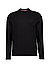 Longsleeve, Baumwolle, schwarz - schwarz