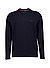 Longsleeve, Baumwolle, nachtblau - nachtblau