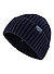 Strickmütze, Baumwolle, navy - navy