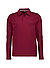 Polo-Shirt, Baumwoll-Piqué, weinrot - weinrot (380)