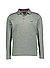 Polo-Shirt, Baumwoll-Piqué, dunkelgrün meliert - dunkelgrün