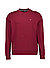 Sweatshirt, Baumwolle, weinrot - weinrot