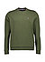 Sweatshirt, Baumwolle, dunkelgrün - dunkelgrün