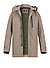 Jacke, Mikrofaser wasserabweisend, beige - beige
