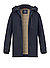 Parka, Mikrofaser wasserabweisend, navy - navy