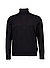 Rollkragenpullover, Baumwolle, - grau