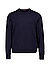 Pullover, Baumwolle, nachtblau - nachtblau
