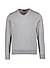 Pullover, Baumwolle, grau - grau