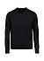 Pullover, Baumwolle, schwarz - schwarz