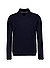 Pullover, Schurwolle, nachtblau - nachtblau
