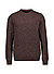 Pullover, Wolle, schwarzbraun meliert - schwarzbraun
