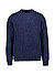 Pullover, Wolle, nachtblau meliert - nachtblau
