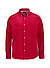 Hemd, Feincord, rot - rot