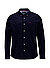 Hemd, Feincord, navy - navy