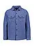 Overshirt, Wollfilz, blau meliert - blau
