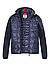 Daunenjacke, Mikrofaser, navy - navy