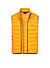 Steppweste, Mikrofaser wasserabweisend, orange - orange
