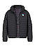 Steppjacke, Mikrofaser winddicht, schwarz - schwarz