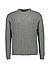 Pullover, Wolle-Kaschmir, grau meliert - grau