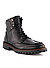 Schnürboots Kyoto, Leder, shwarz - black